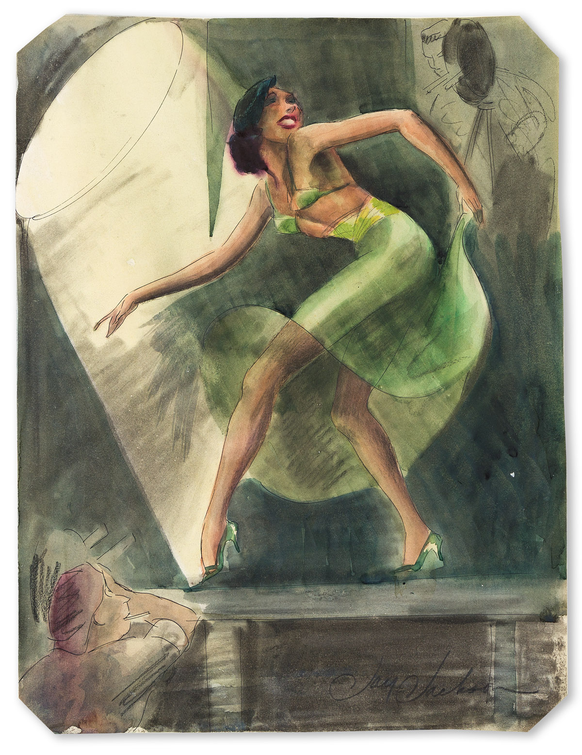 JAY PAUL JACKSON (1905-1954) Etta Moten Barnett dancing.